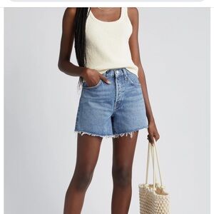 Agolde Parker Long Distressed Sz 23 EXCELLENT